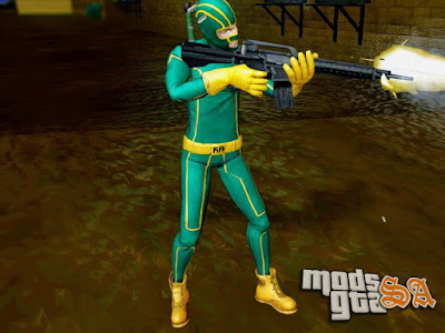 Skin Kick Ass para GTA San Andreas